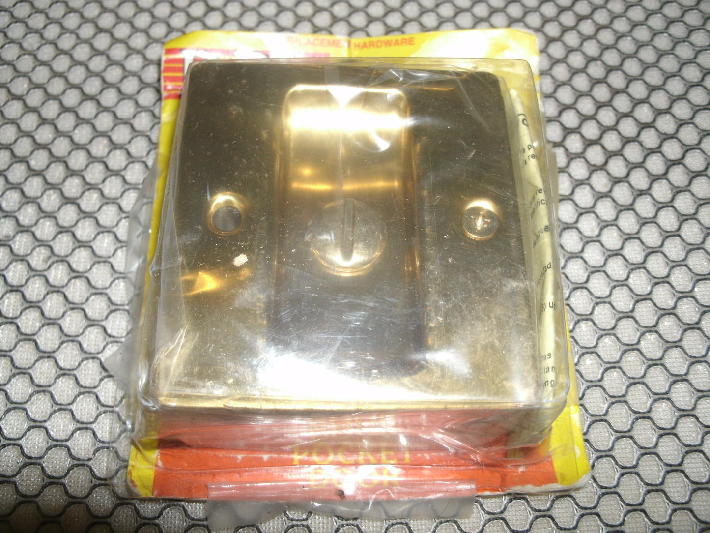 DPI 8462 Pocket Door Handle. Solid Brass. New.