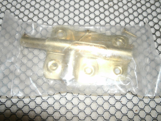 Barrel Bolt 4" 64315 Satin Finish Brass. Decorative. New.