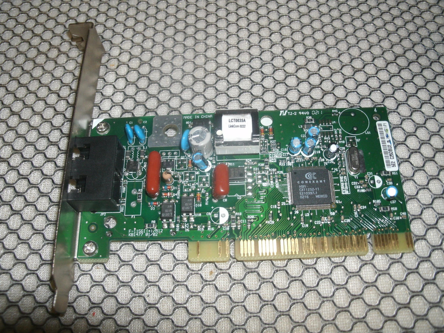 Compaq 263371-001 Fax Modem Internal Card. Refurbished.