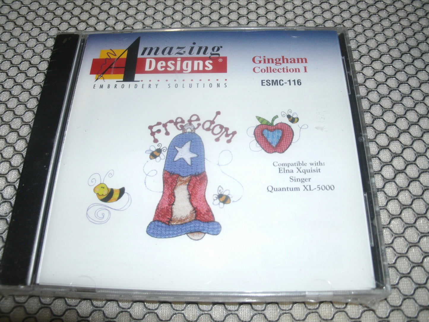 Amazing Designs CD Software. ESMC-116 Embroidery Solutions.
