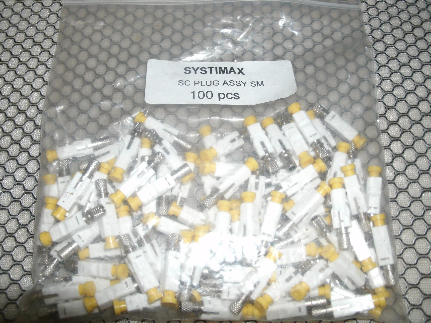 Systimax SC Plug Assembly SM. New.