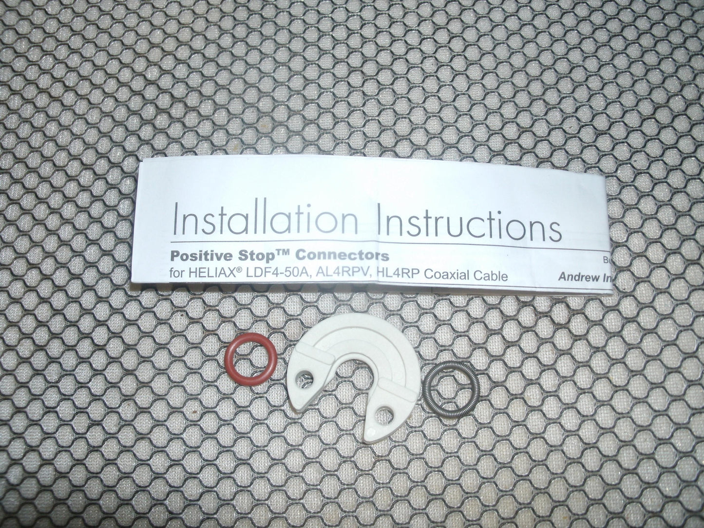 Heliax LDF4-50A, AL4RPV, HL4RP Coaxial Connectors.