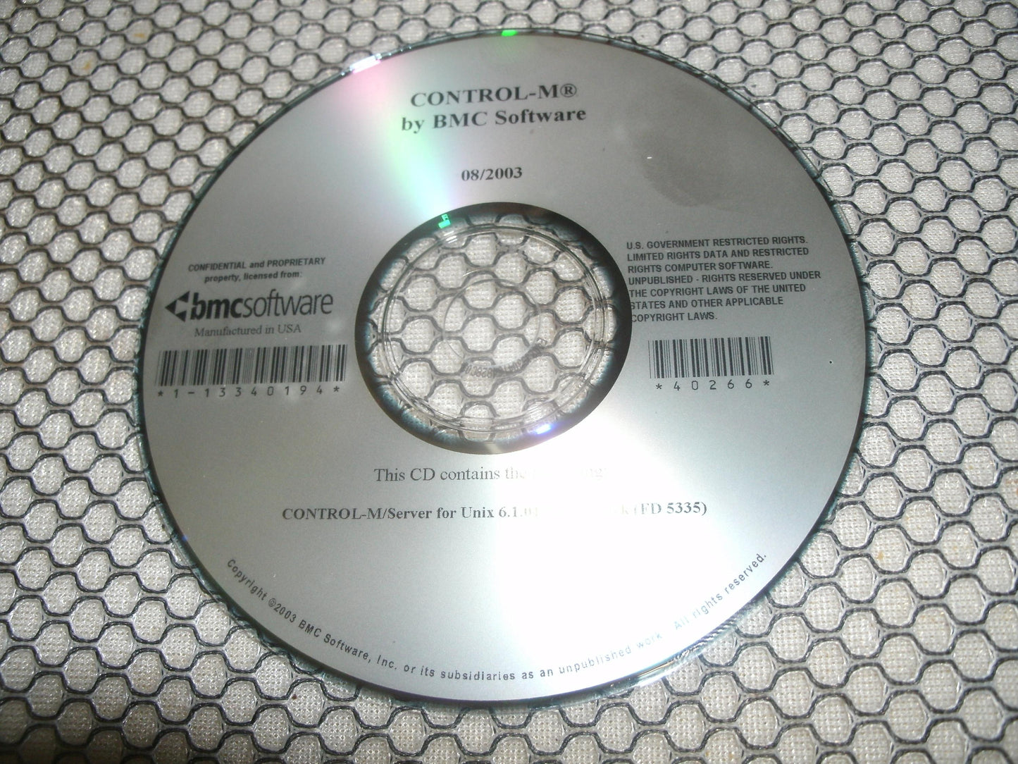 Control-M by BMC Software. 40266. New.