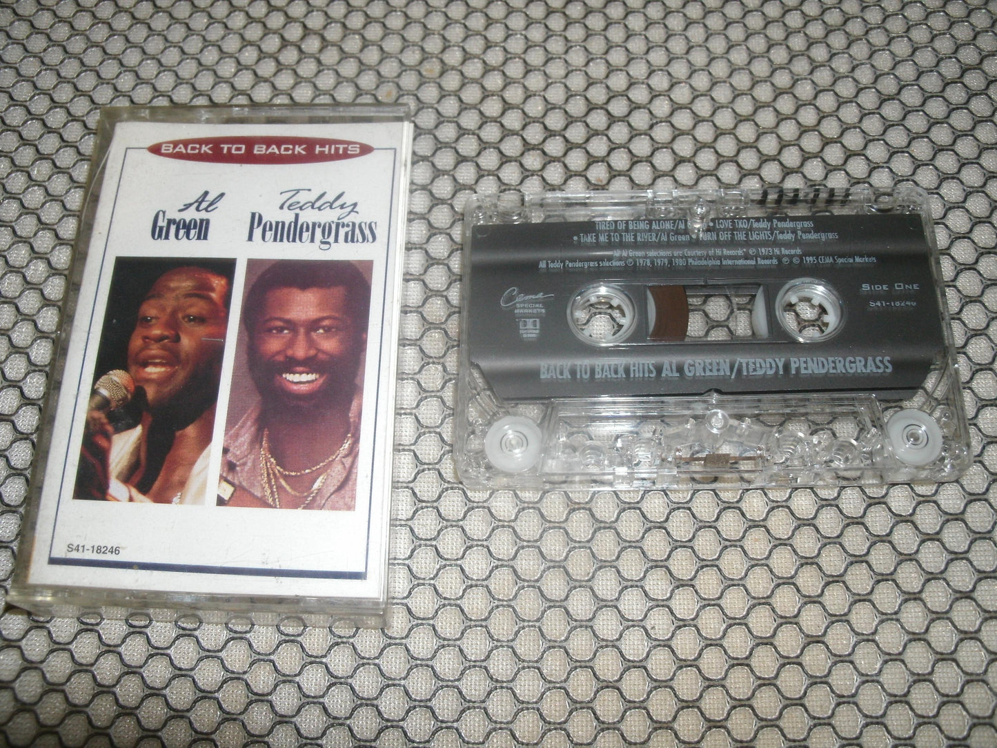 Back to Back Hits. Al Green and Teddy Pendergrass.