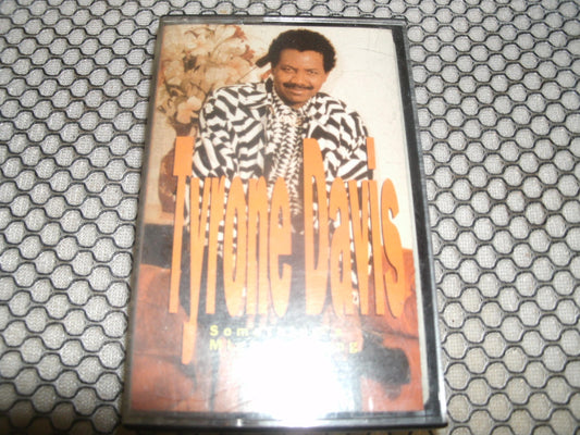 Tyrone Davis. Something's Mighty Wrong. Cassette Tape.