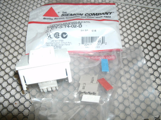 Siemon CT-5-T4-02-D. 1 Port. CT Coupler, CAT5.