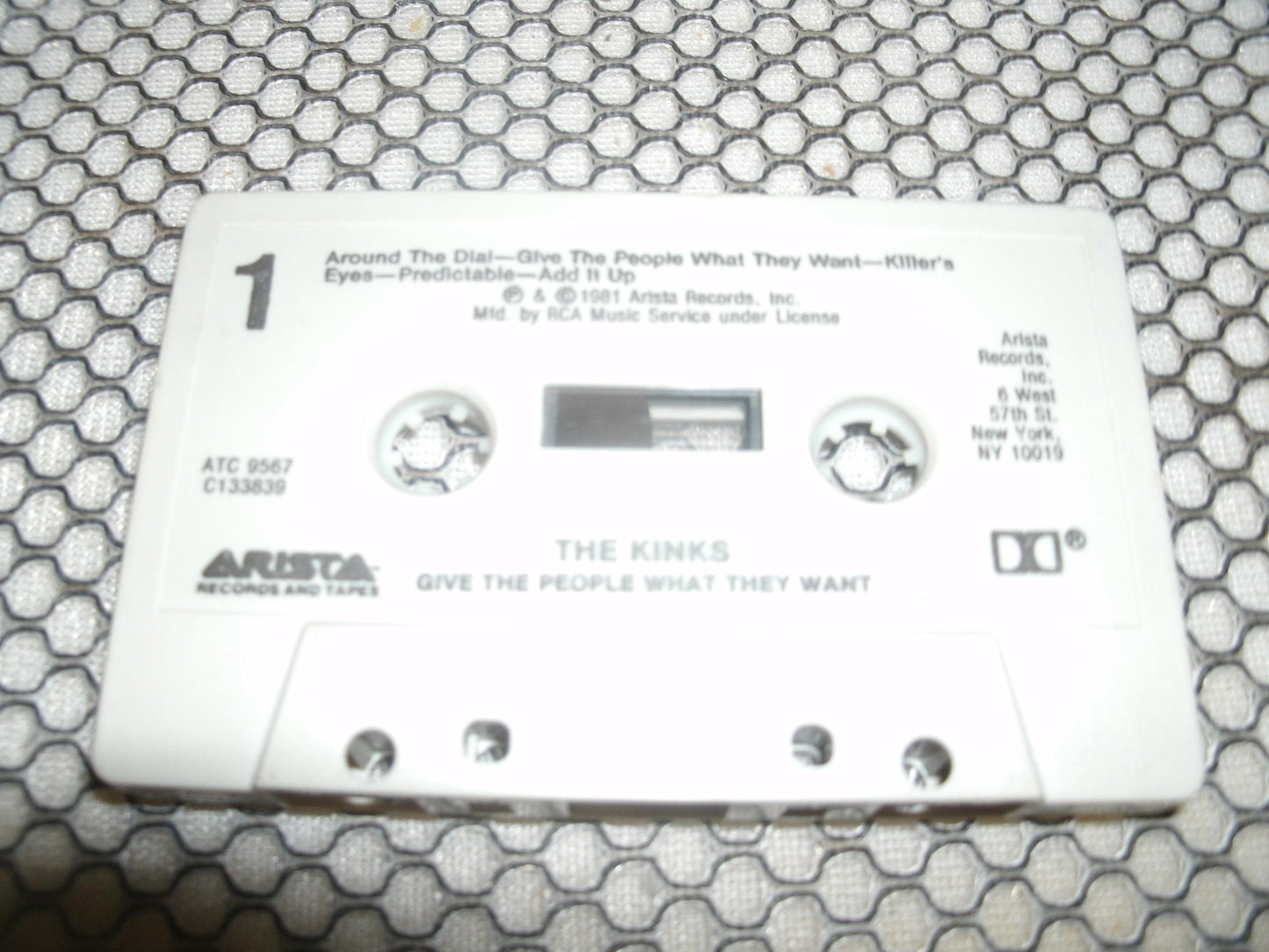 The Kinks. ATC 9567. Give the People What They Want.