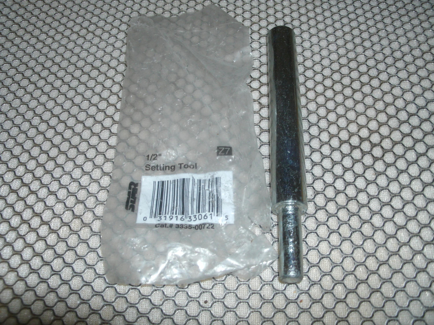 Star 3335-00722 Drop-In Anchor. 1/2" Setting Tool. New.