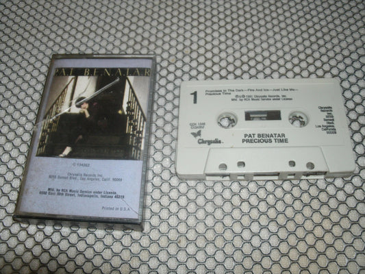 Pat Benatar. Precious Time. Cassette Tape.