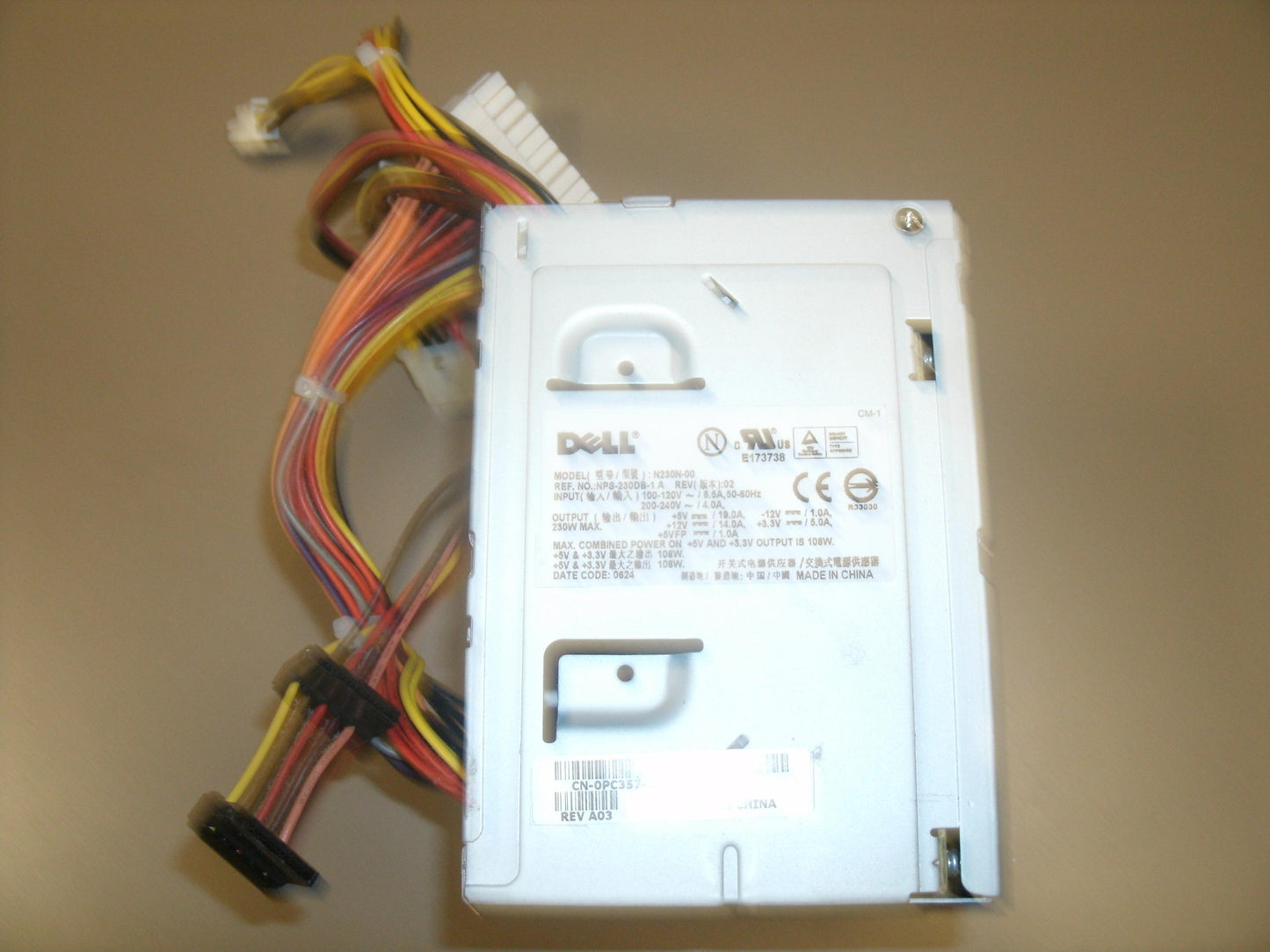 Dell N230N-00 Power Supply. Refurbished.