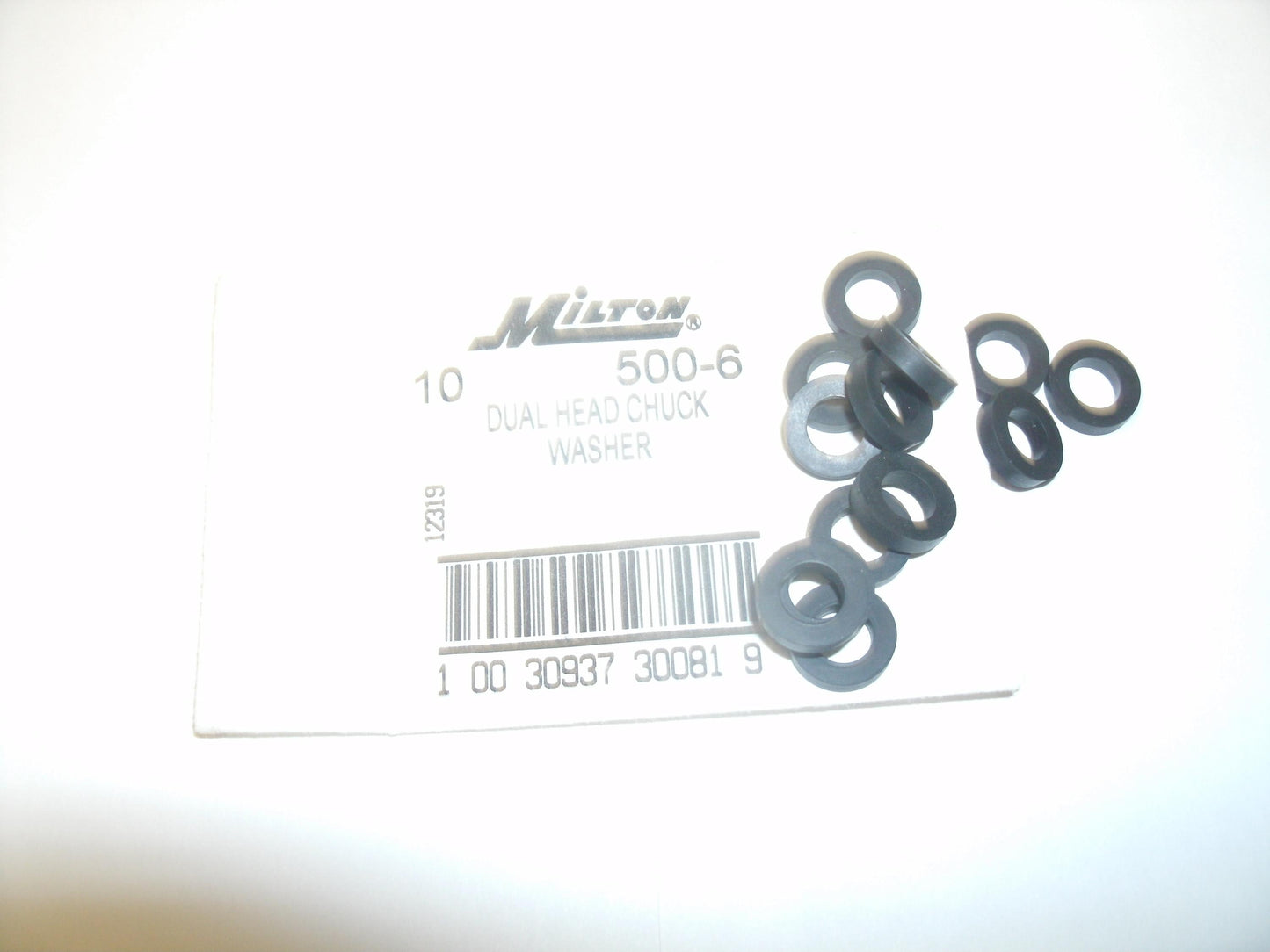 Milton 500-6 Dual Chuck Washers. 10 Count. New.