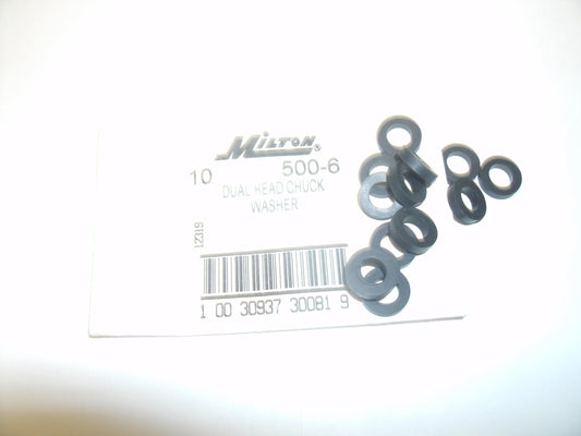 Milton 500-6 Dual Chuck Washers. 10 Count. New.