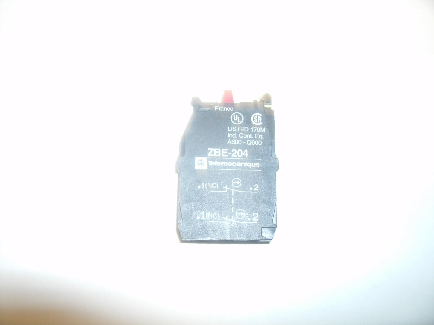 Telemecanique ZBE-204 Switch. Contact Block.