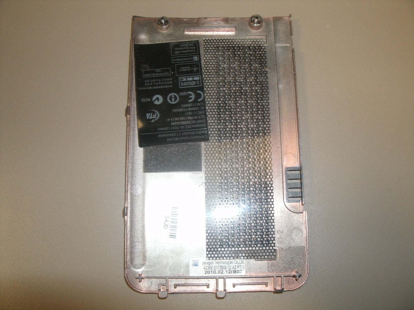 HP 112BNHMW WIFI Cover. DV6. Refurbished.