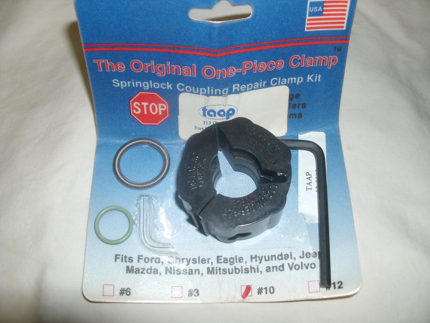 Taap 13-1103 Springlock Coupling Repair Clamp Kit. New.