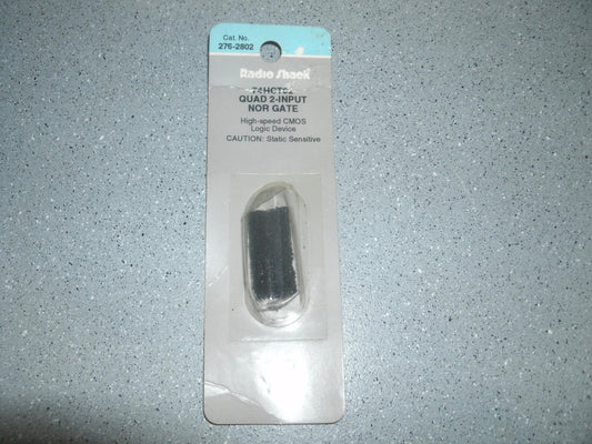 Radio Shack 74HCTC2 Quad 2-Input Nor Gate. High Speed CMOS.
