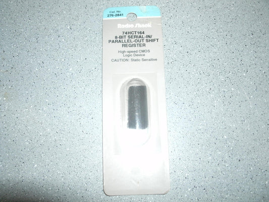 Radio Shack 74HCT164 8-Bit Serial In / Parallel-Out. New.