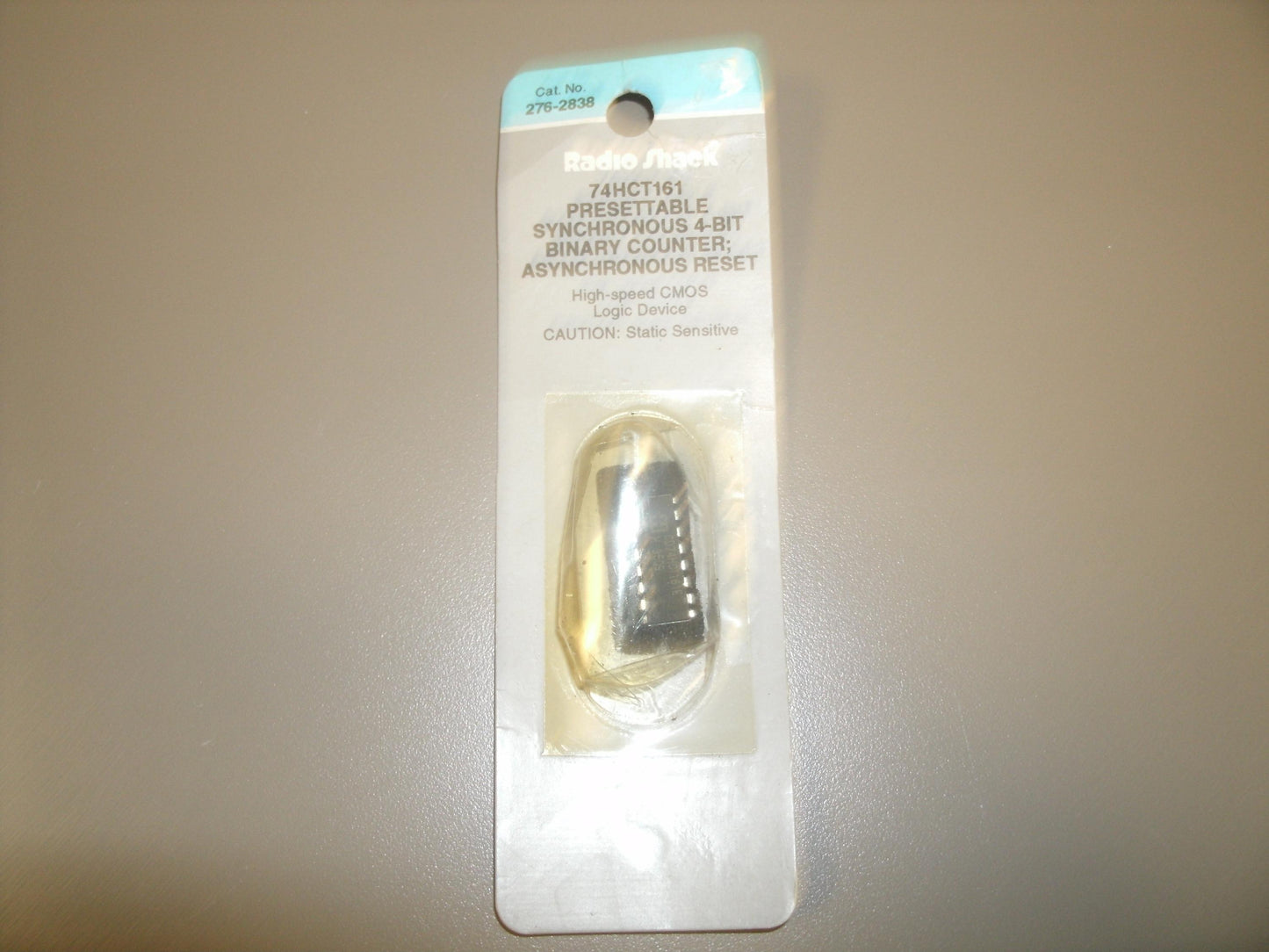 Radio Shack 74HCT161 Presettable Synchronous 4-Bit.