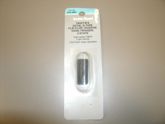 Radio Shack 74HCT374 Octal Buffer/Line Driver; 3-State.