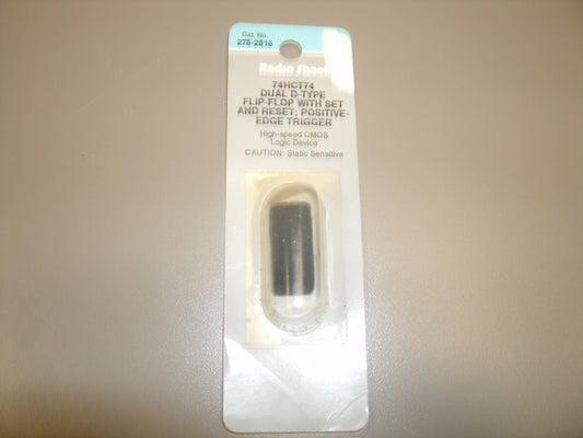 Radio Shack 74HCT74 Dual D-Type Flip-Flop with Set.