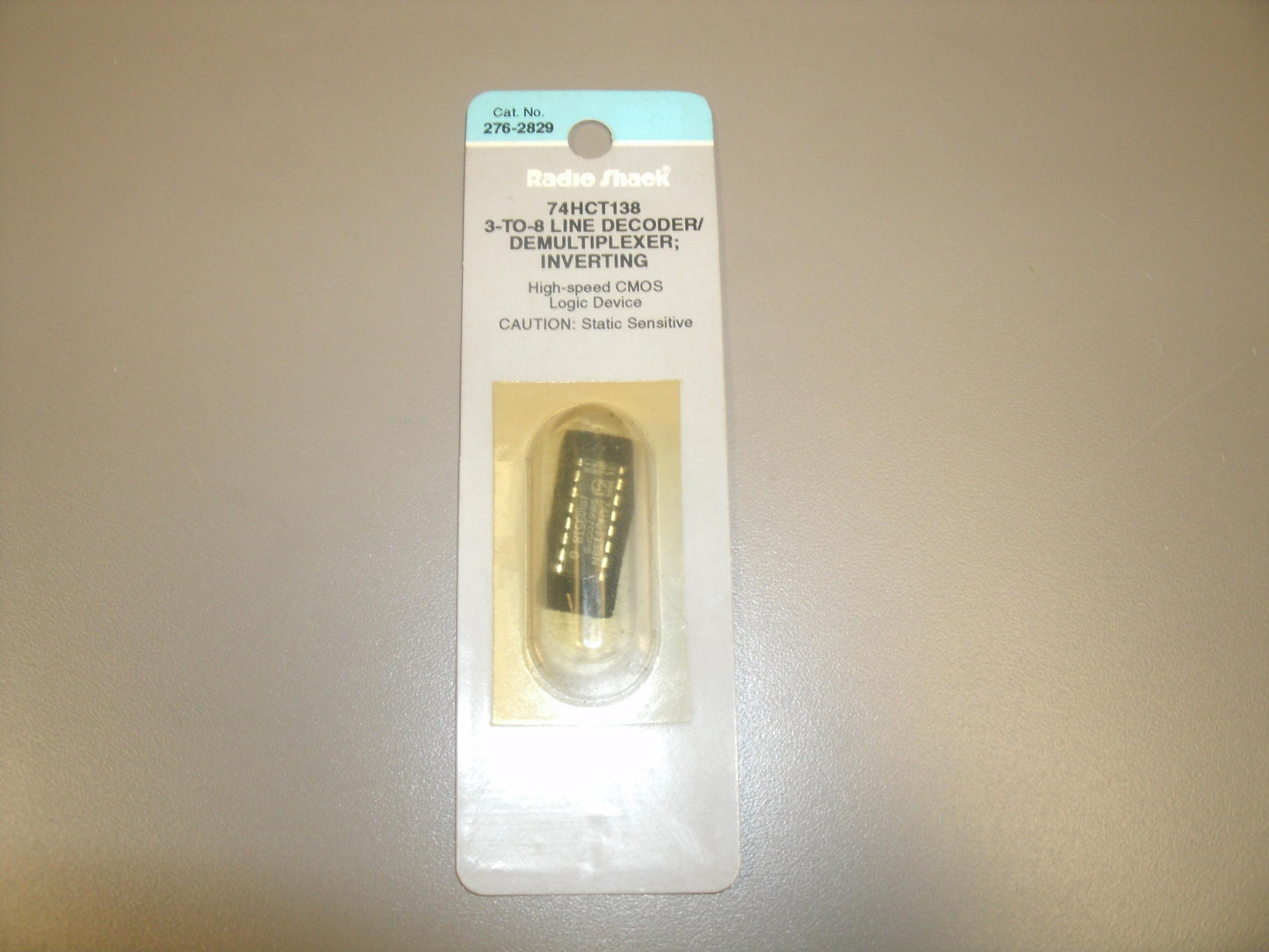 Radio Shack 74HCT138 3-To-8 Line Decoder/Demultiplexer.