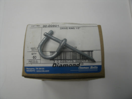 Thomas & Betts 30-00801 Drive Ring 1 1/2". 50 Count. New.