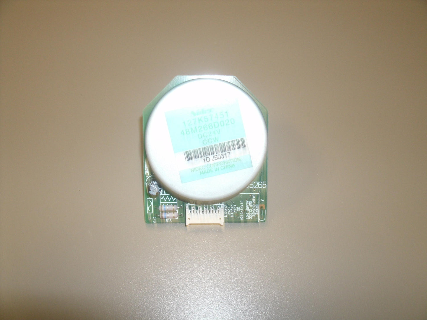 Nidec 127K57451 Motor. Refurbished.