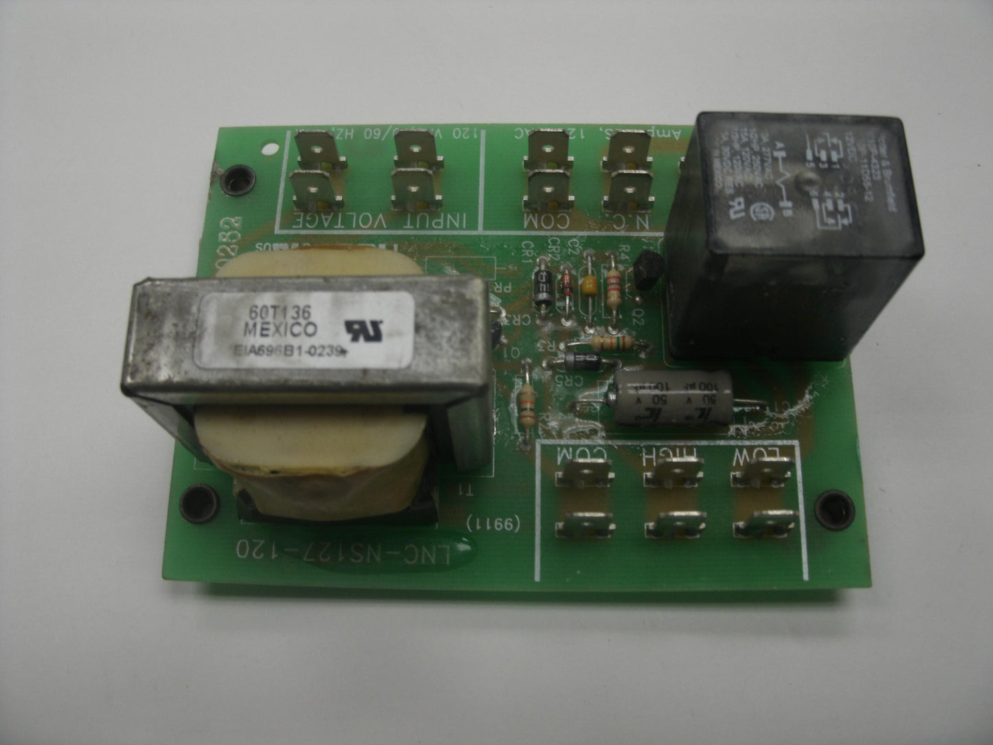 National Controls LNC-NS127-020 Control Board. Refurbished.
