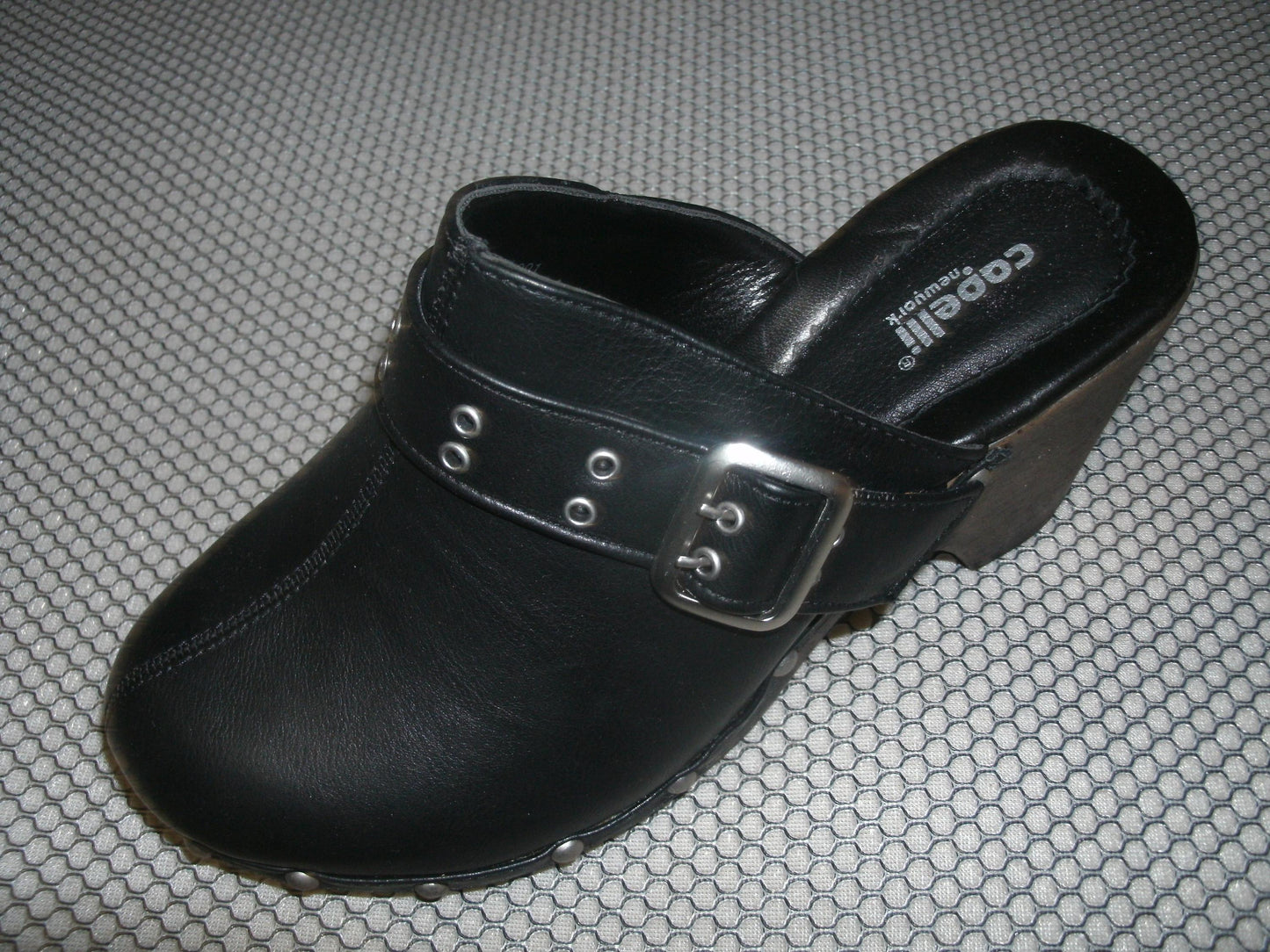 Capelli New York FSH-2477 Faux Leather Clog With Buckle.