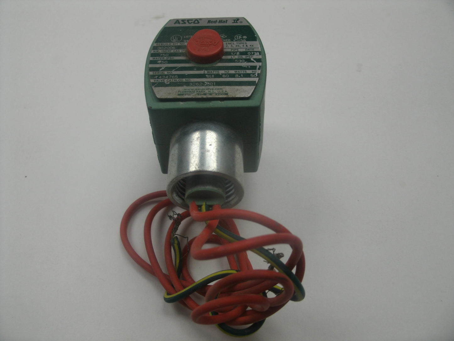 ASCO Red Hat Power Technologies 238210-058-D. Used.
