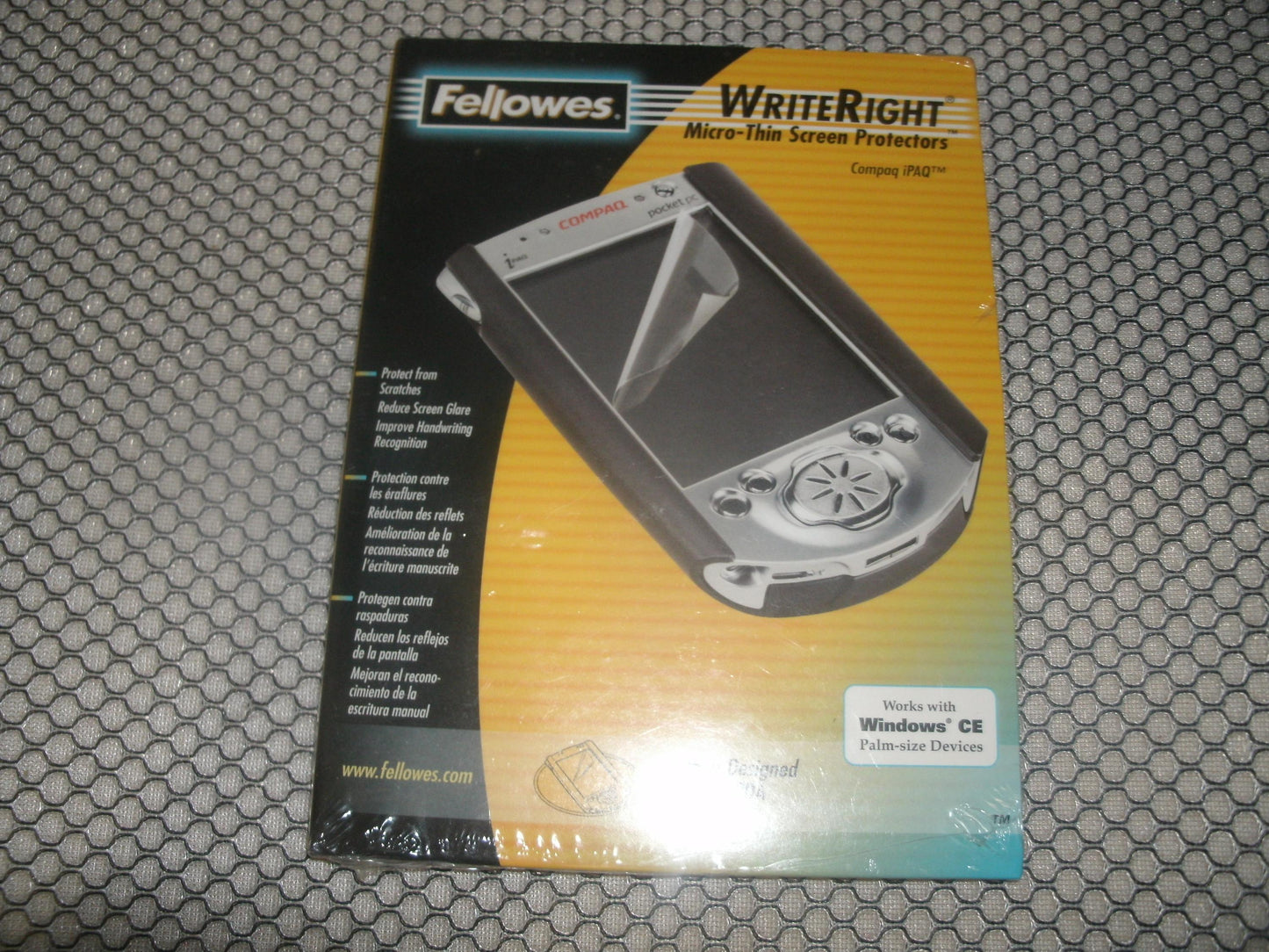 Fellowes 98048 WriteRight Screen Protector for Compaq iPAQ.