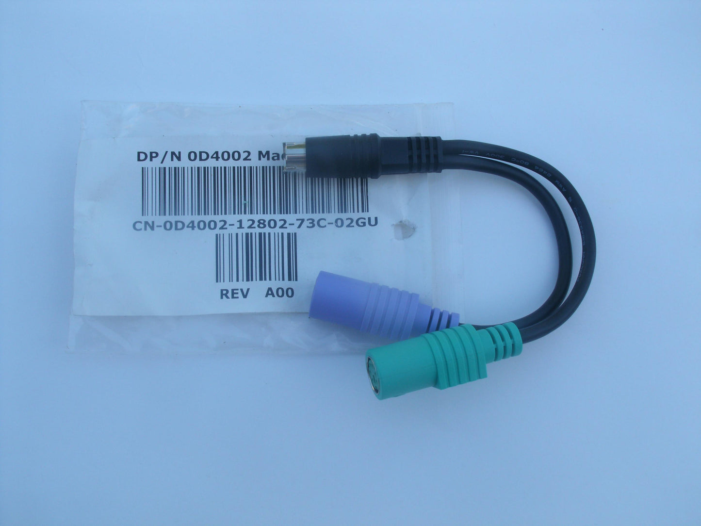 Dell 0D4002 Keyboard / Mouse PS/2 Splitter. DP/N 0D4002.