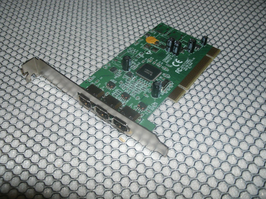 Syba 1394S32 Firewire Card. 3 Port. New.