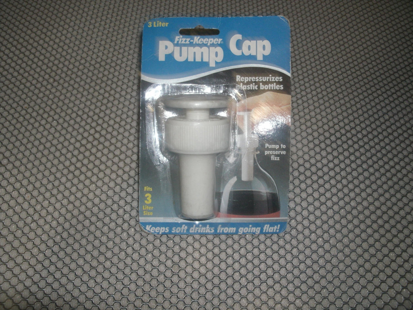 Fizz-Keeper Pump Cap. 05003. 3 Liter Size. New.
