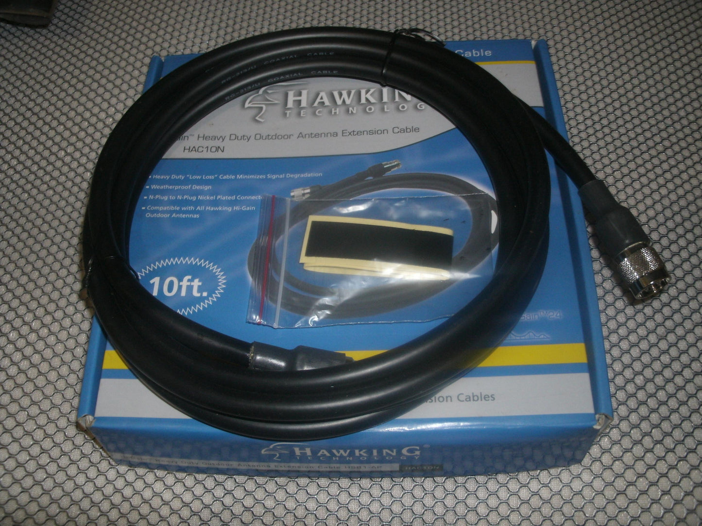 Hawking Technology HAC10N Hi-Gain Heavy Duty Antenna Cable.