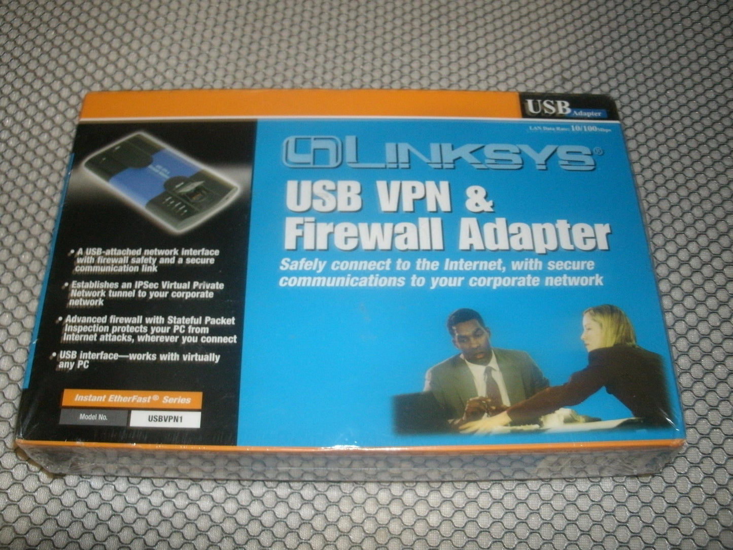 Linksys USBVPN1 USB VPN and Firewall Adapter. New.