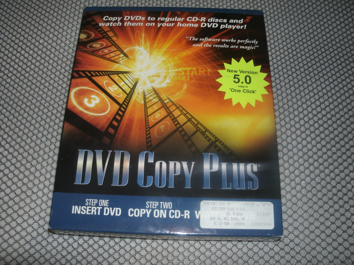 DVD Copy Plus 2732151. New Version 5.0 copy in "One Click".