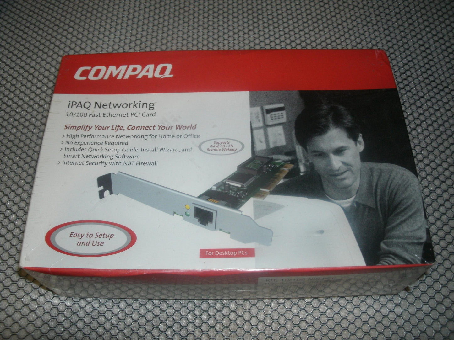 Compaq 243651-001 10/100 Fast Ethernet PCI Card.