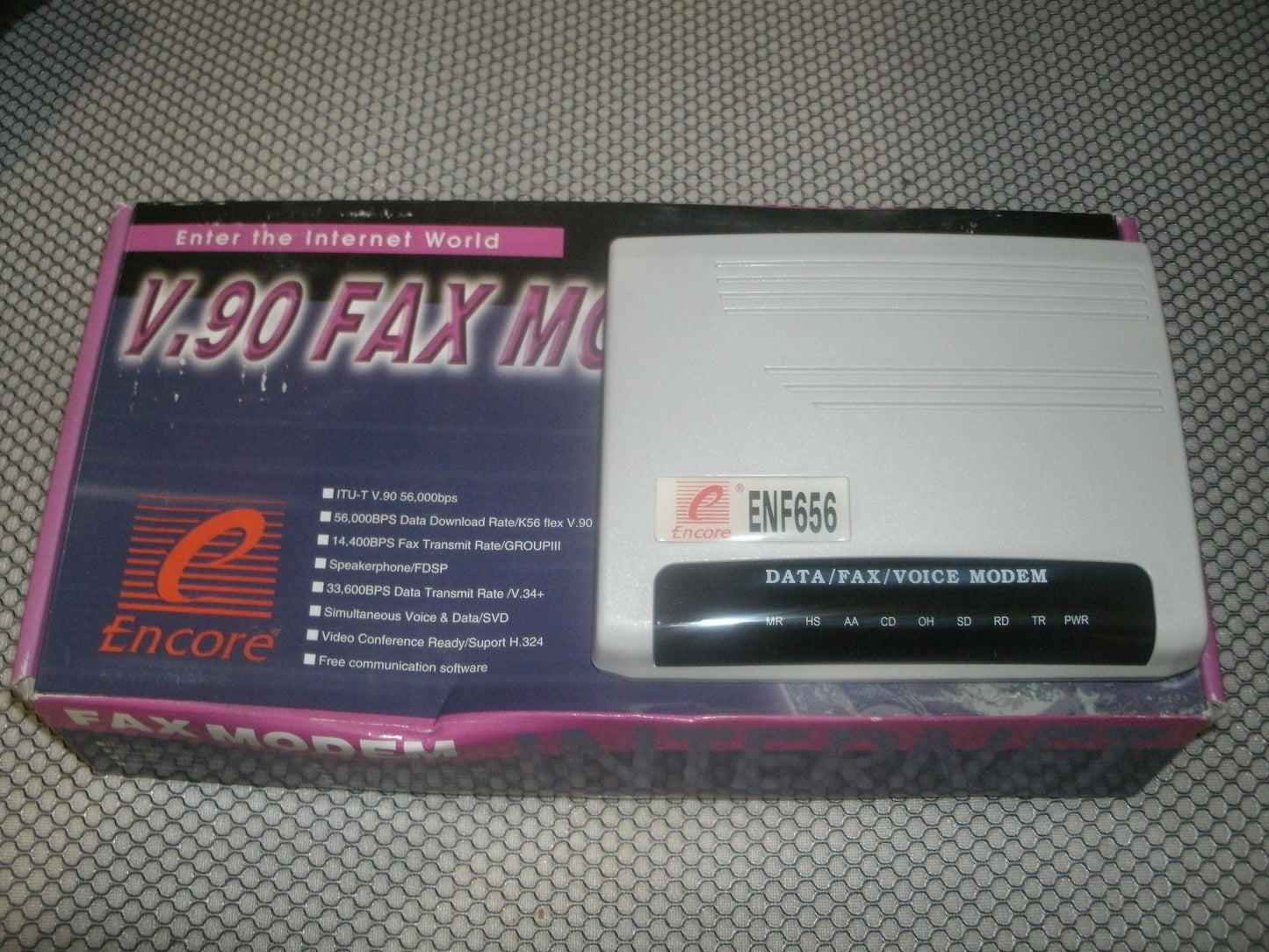 Encore Enternal V.90 Fax Modem. ENF656-EV-CIPR. New.