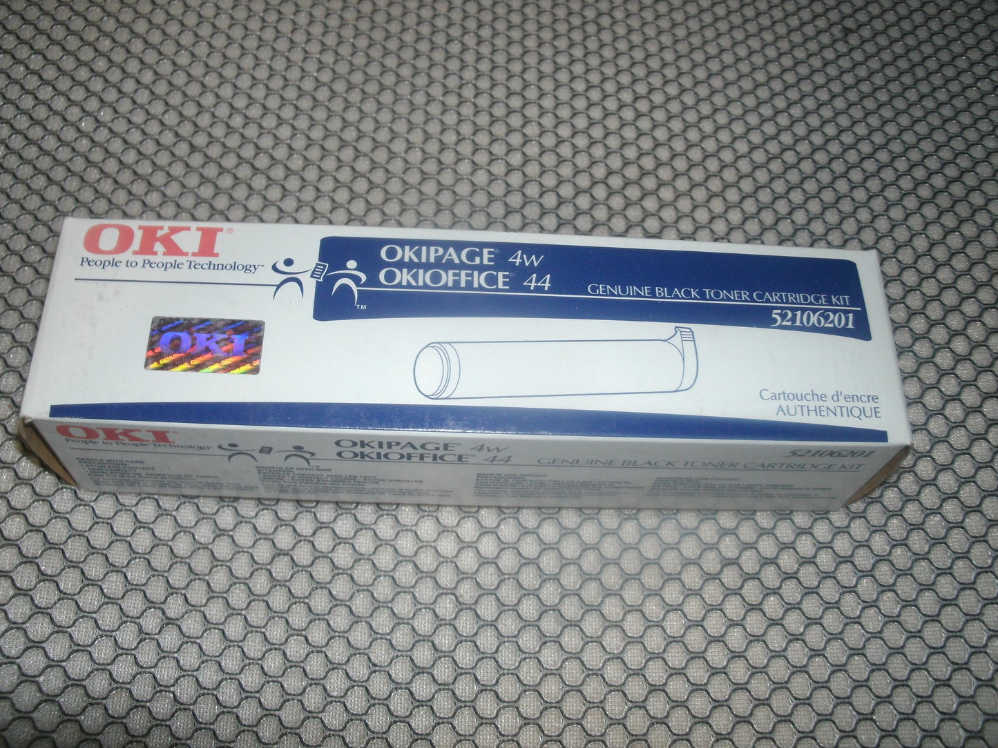 OKI 52106201 Black Toner Cartridge. OkiPage 4W OkiOffice 44.