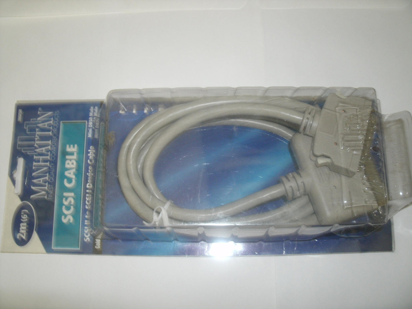 Manhattan 360258 SCSI Cable. UPC: 766623360258. 6'.