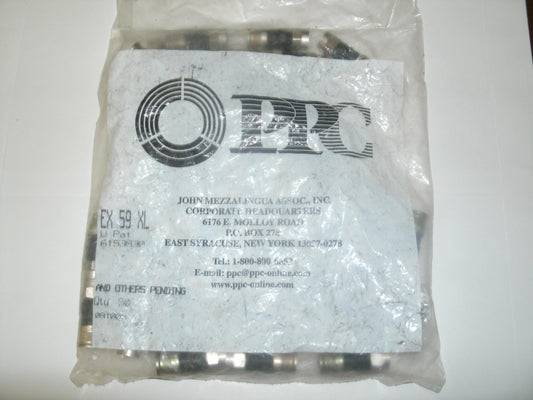 PPC EX 59 XL 080204 Connectors. New. 50 Pack.