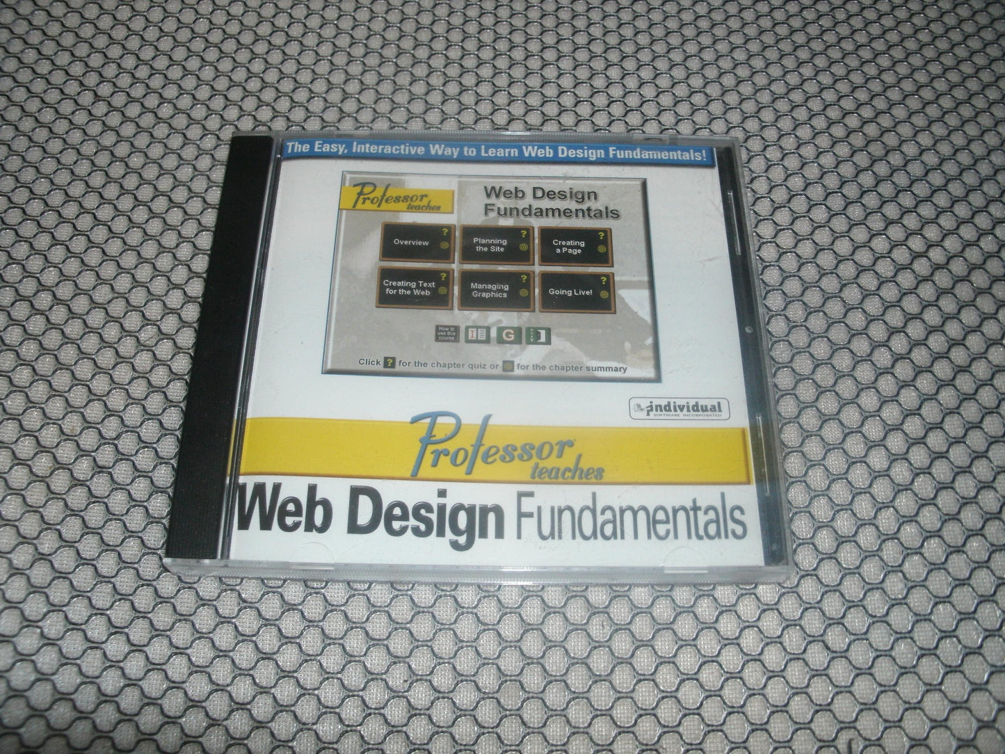 Professor Teaches Web Design Fundamentals. New.