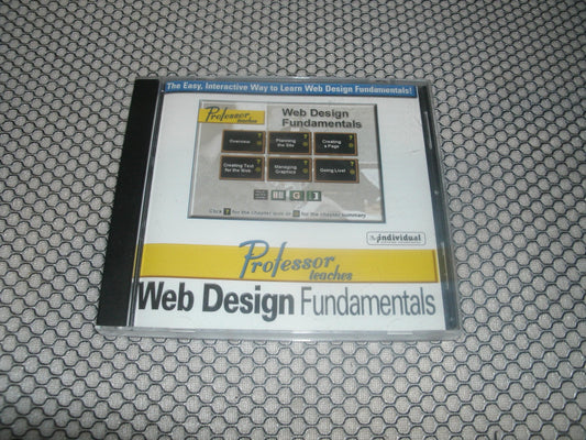 Professor Teaches Web Design Fundamentals. New.