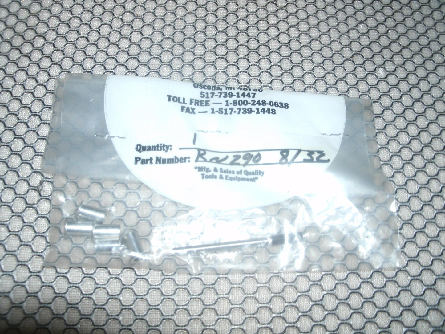 Aircraft Tool Supply Rivenut Installer 8-32. New.