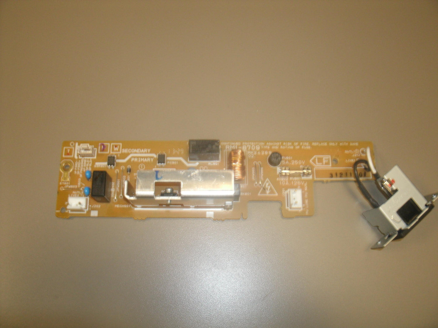 HP RM1-8709 LaserJet Pro 200 Fuser Power Supply.