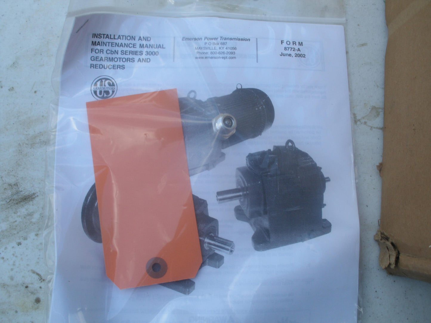 Emerson 217-CBN220225145 3000 Series. New. Dematic. .