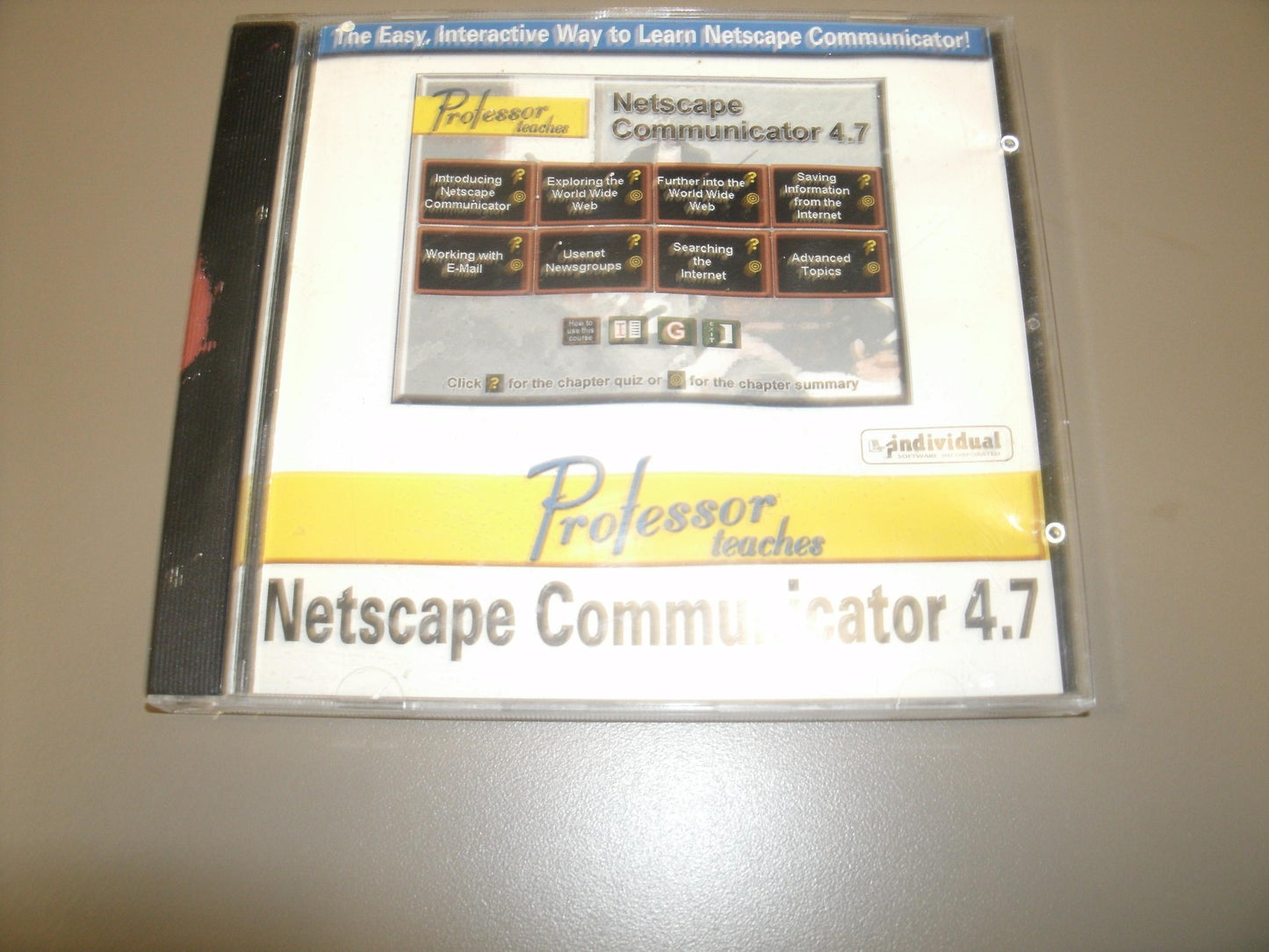 Professor Teaches Netscape Communicator 4.7. New.
