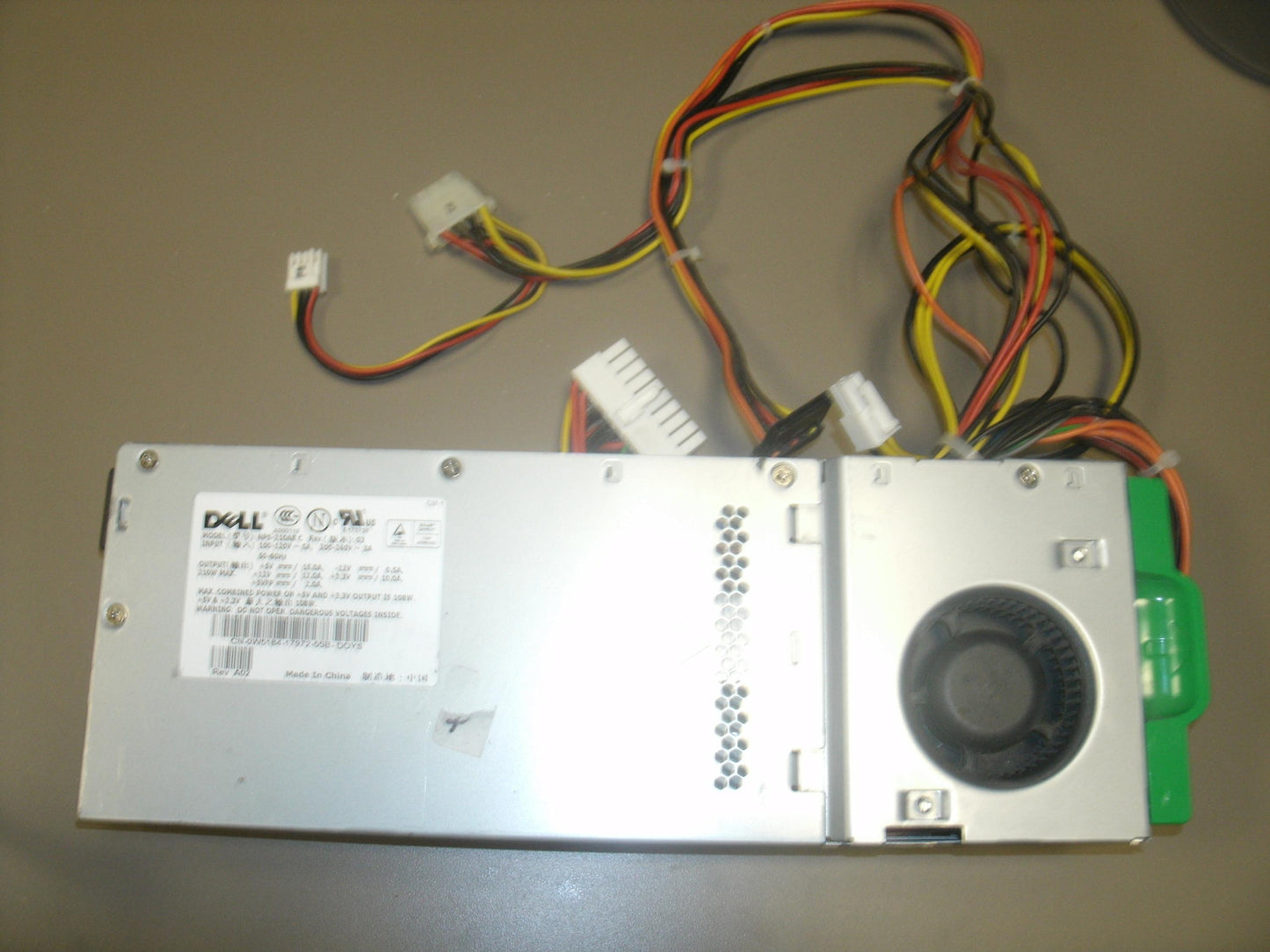 Dell NPS-210AB C REV 03. Desktop Supply. Working Pull. ****