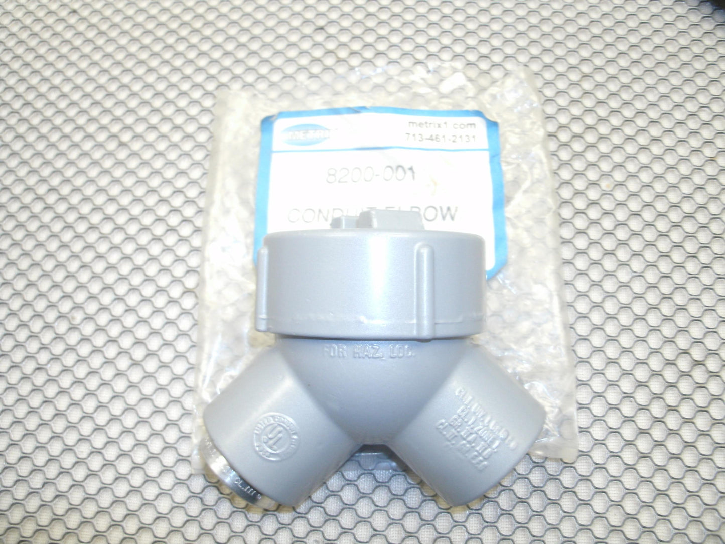Metrix 8200-001 Conduit Elbow and Reducer. New. (42)